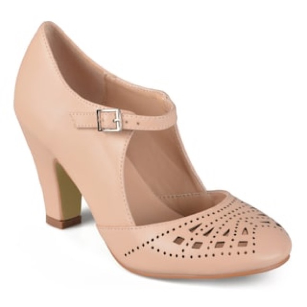 Almost New! Nude Mary Jane Heels